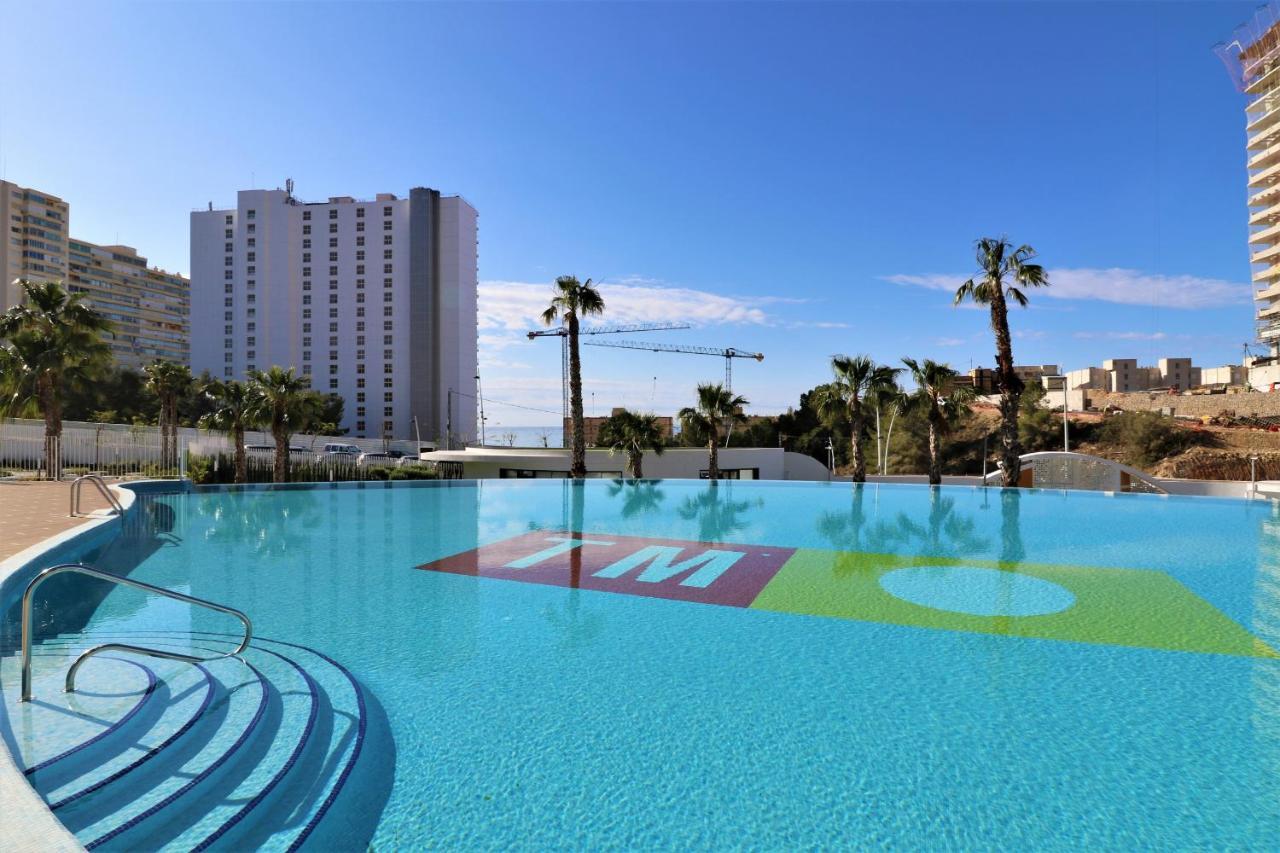 Апартаменты Sunset Waves 1-2 Бенидорм Экстерьер фото