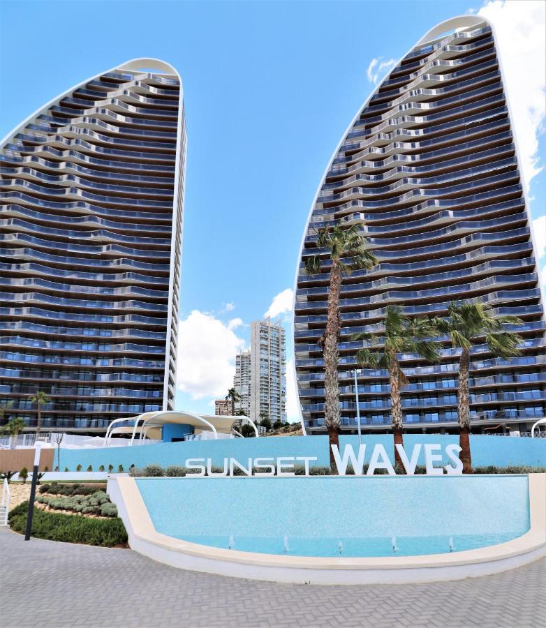 Апартаменты Sunset Waves 1-2 Бенидорм Экстерьер фото